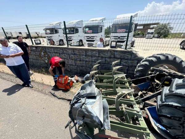 Şanlıurfa'da ilginç kaza kamerada