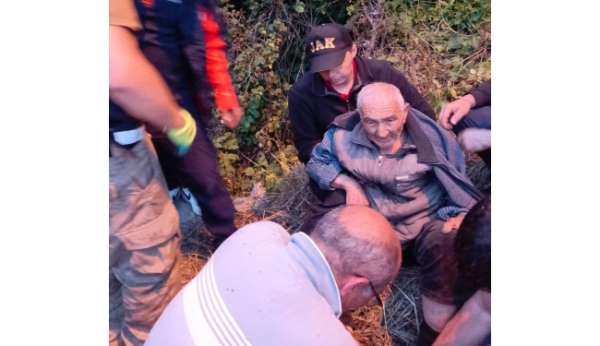 Ordu'da kayıp Alzheimer hastası yaşlı adam bulundu