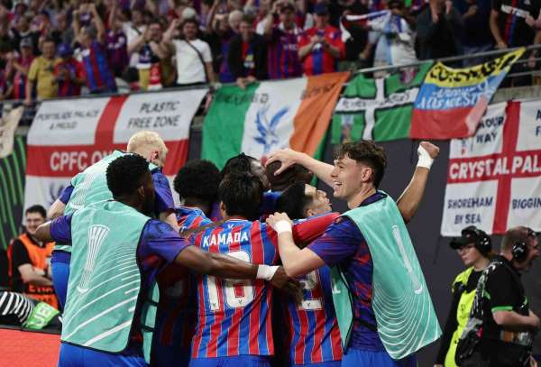 UEFA Konferans Ligi'nde şampiyon Crystal Palace