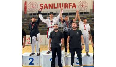 Elazığ erkek takımı taekwondoda şampiyon oldu
