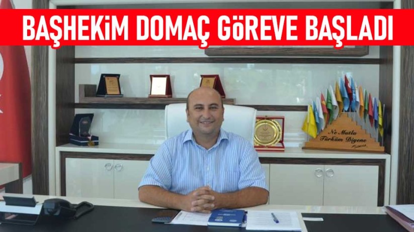 Alaiddin Domaç, Bafra Devlet Hastanesi Başhekimliği görevine başladı