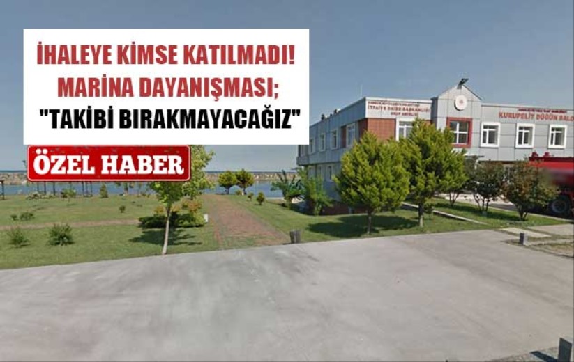 İhaleye kimse katılmadı! Marina Dayanışması; 'Takibi bırakmayacağız'