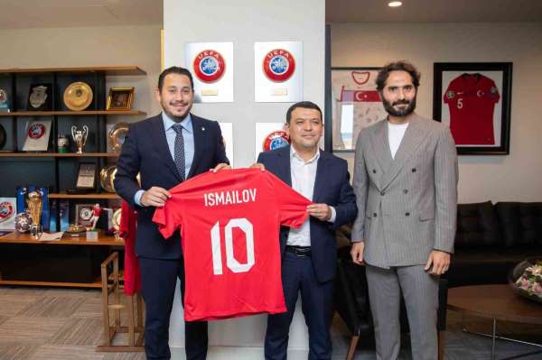 Özbekistan heyetinden TFF'ye ziyaret