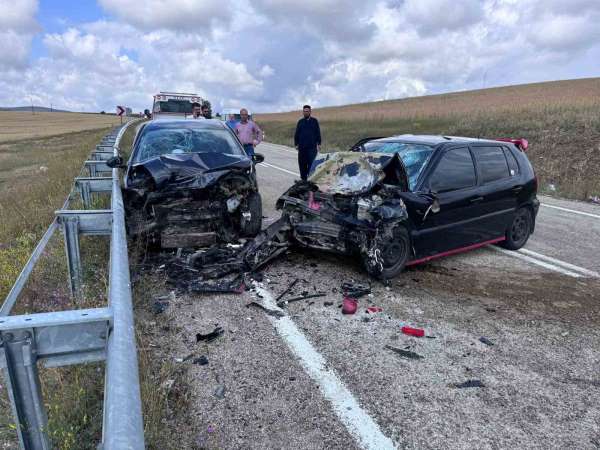 Bayburt'ta trafik kazası: 5 yaralı