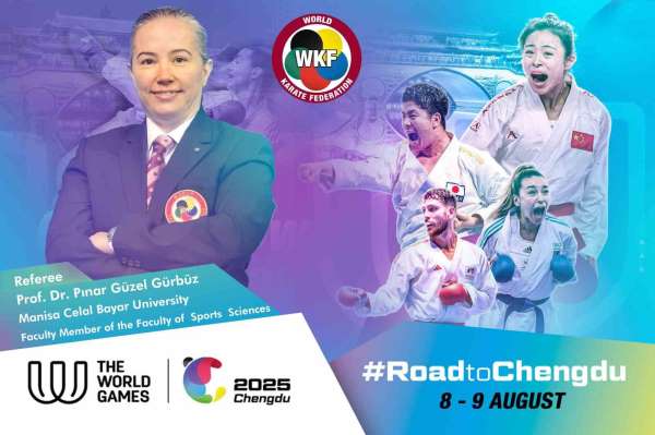 Manisa CBÜ'lü akademisyen Dünya Oyunları'nda görev alacak