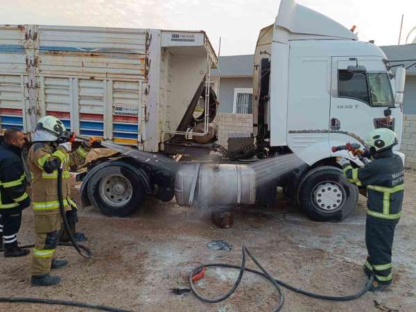 Mardin'de tırın yakıt deposunda patlama: 7 yaralı
