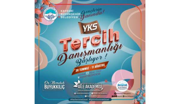 Üniversite adayları için ücretsiz YKS danışmanlığı