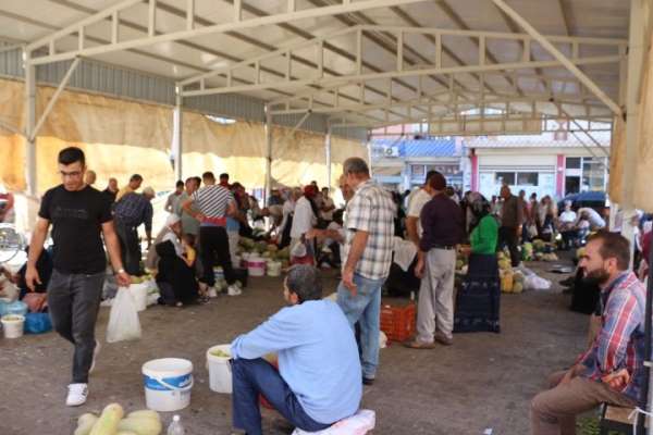 Mardin'de nefes aldıran organik pazar: Domates, patlıcan ve biber 10 lira