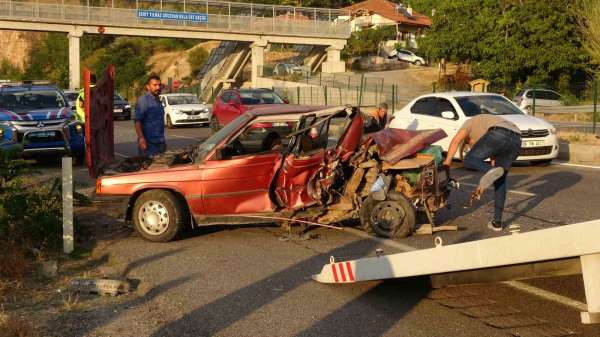 Yozgat'ta trafik kazası: 2 yaralı