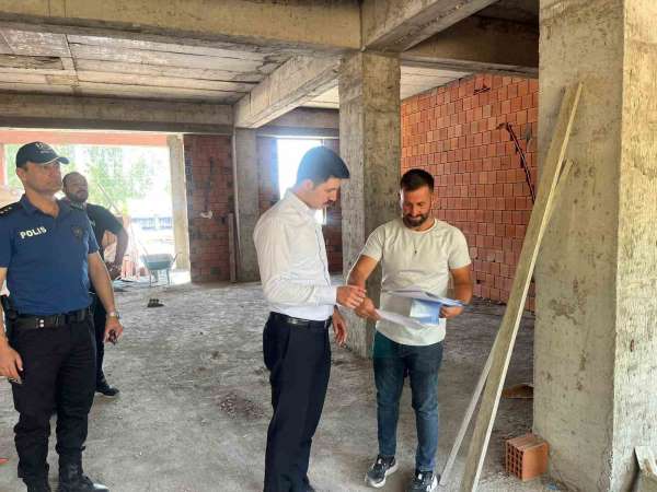 Digor'da spor kompleskinin yapımı sürüyor