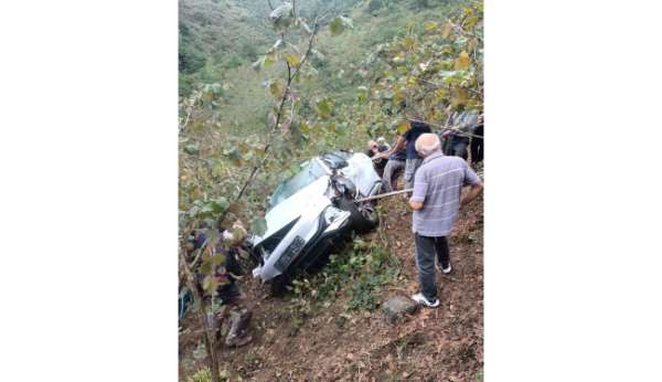 Giresun'da feci kaza: 1 ölü, 2 yaralı