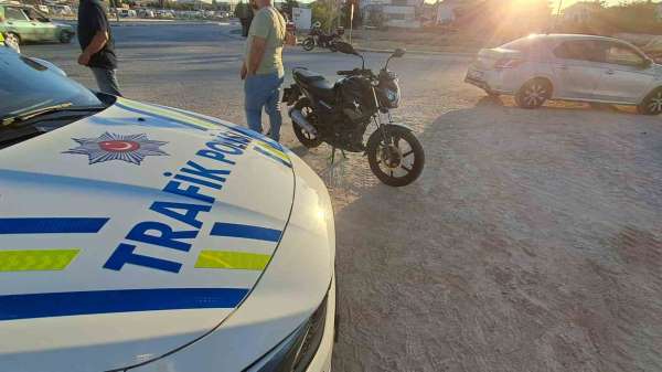 Karaman'da motosiklet kazası: 2 yaralı