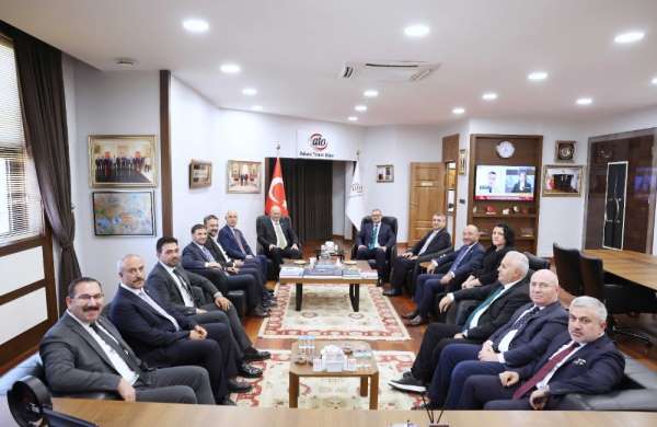 Merkez Bankası Başkanı Karahan'dan ATO'ya ziyaret