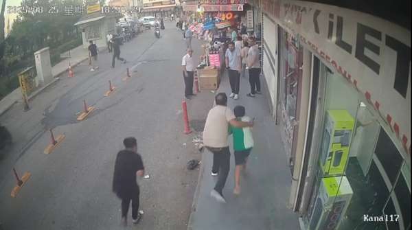 Şanlıurfa'da otele silahlı saldırı anları kameraya yansıdı