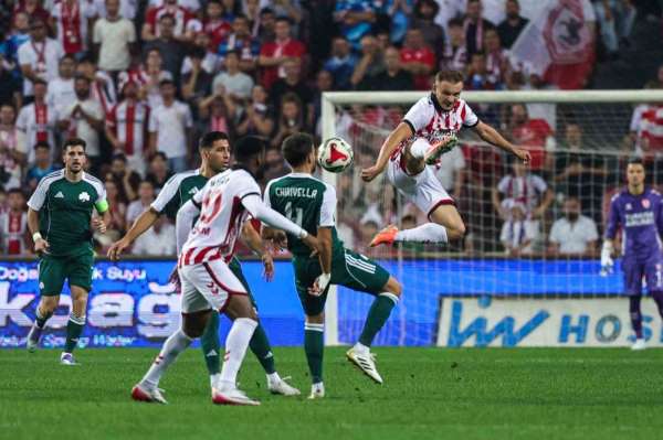 UEFA Avrupa Ligi: Samsunspor: 0 - Panathinaikos: 0