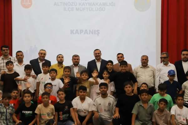 Altınözü'nde Mevlid-i Nebi programı düzenlendi