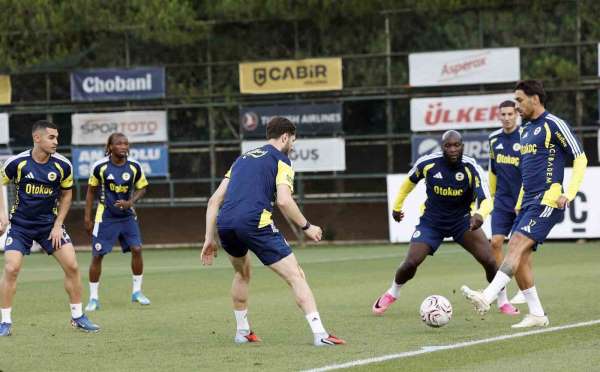 Fenerbahçe, Samsunspor maçı hazırlıklarını sürdürdü