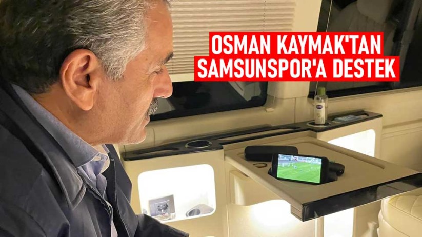 Eski Samsun Valisi Osman Kaymak'tan Samsunspor'a destek