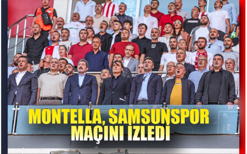 Montella, Samsunspor Maçını İzledi