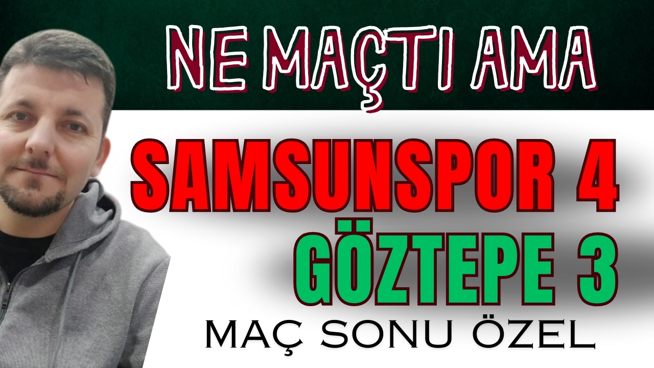 Mehmet Yılmaz Samsunspor galibiyetini yorumladı