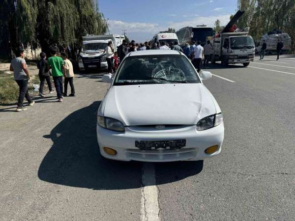 Iğdır'da feci kaza: 1 yaralı