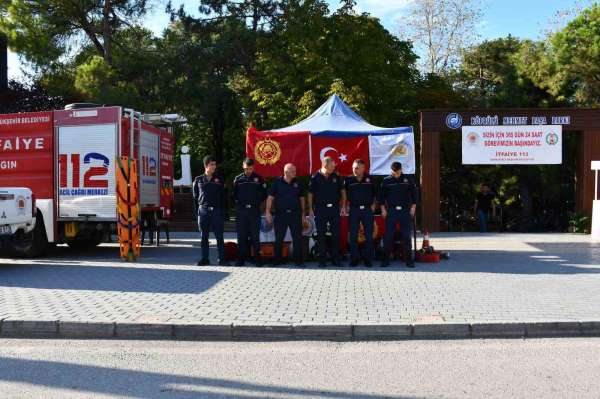 Vezirköprü'de İtfaiye Haftası kutlandı