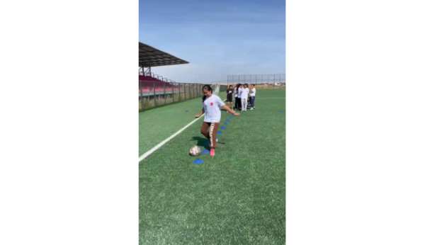 Avrupa Spor Haftası'nda sahada eğitimler sürüyor