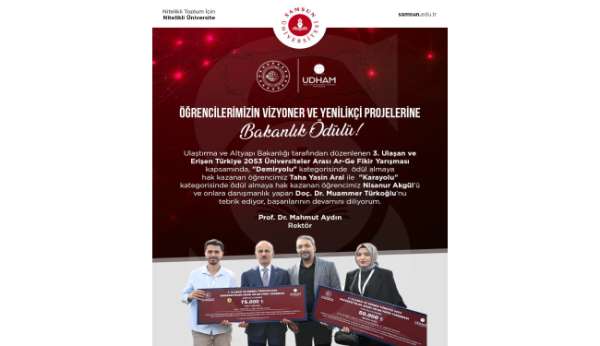 Samsun Üniversitesi'nden art arda gelen başarılar