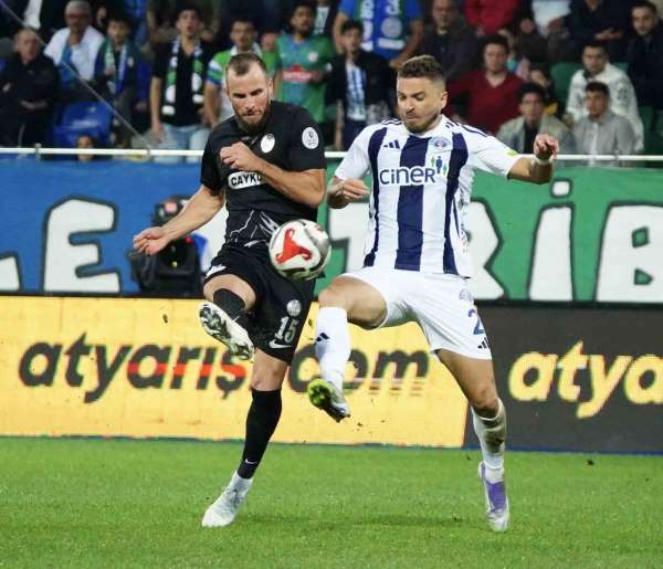Trendyol Süper Lig: Çaykur Rizespor: 1 - Kasımpaşa: 2