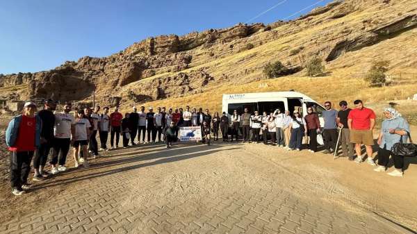 60 doğasever İncekaya Krateri'nde buluştu: Doğa, tarih ve spor bir arada