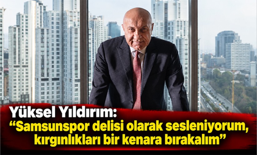'Samsunspor delisi olarak sesleniyorum, kırgınlıkları bir kenara bırakalım'