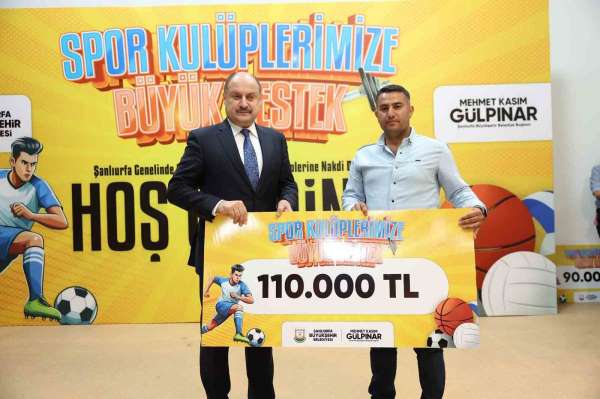 Şanlıurfa'da amatör spora büyük destek