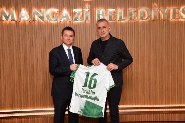 TFF Başkanı'ndan Başkan Erkan Aydın'a ziyaret