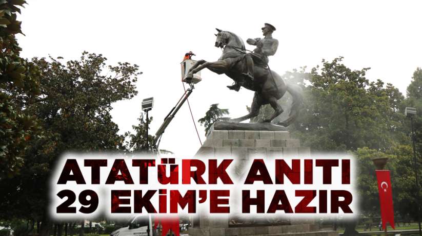 Onur Anıtı 29 Ekim'e hazırlandı!