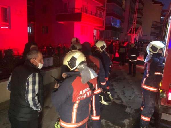 Ankara'da doğalgaz patlaması: 3 yaralı 
