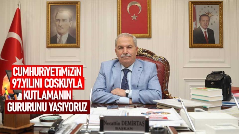Necattin Demirtaş'dan 29 Ekim mesajı