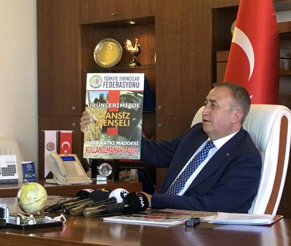 Türkiye Fırıncılar Federasyonu'ndan Fransa'ya boykot kararı 