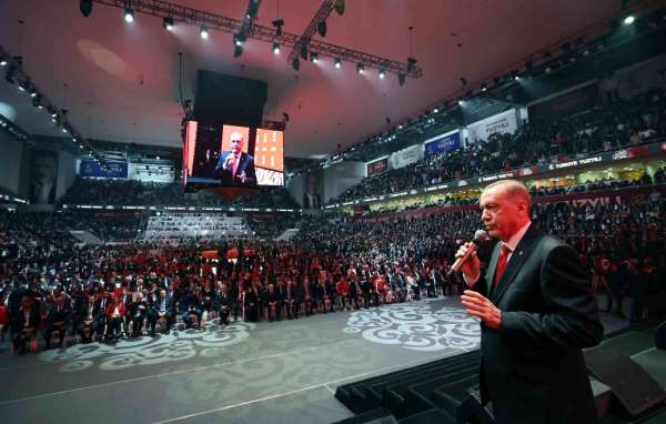 Cumhurbaşkanı Erdoğan: 'Her şeyiyle milli iradenin ürünü yeni bir anayasayı ülkemize kazandırmak, Türkiye Yüzy