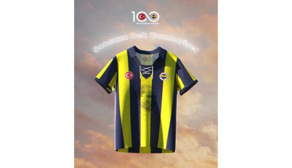 Fenerbahçe, 29 Ekim'de sahaya Cumhuriyet'in 100. yılına özel formayla çıkacak