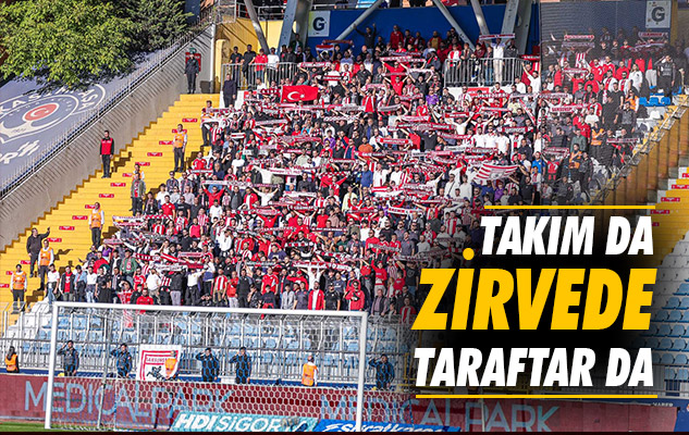 Takım Da Zirvede Taraftar Da