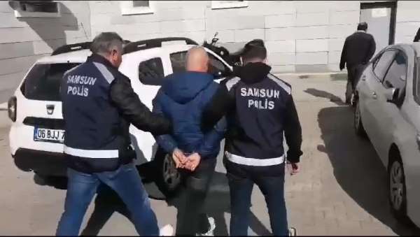 Samsun'da 23,5 yıl hapis cezası ile aranan firari yakalandı