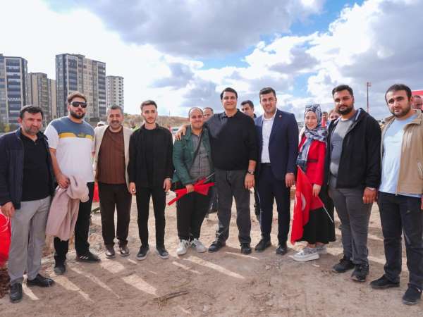 Şehitkamil'de gençler, Cumhuriyet için yürüdü