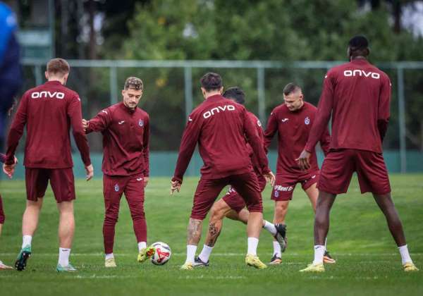 Trabzonspor, Galatasaray maçı hazırlıklarını sürdürdü