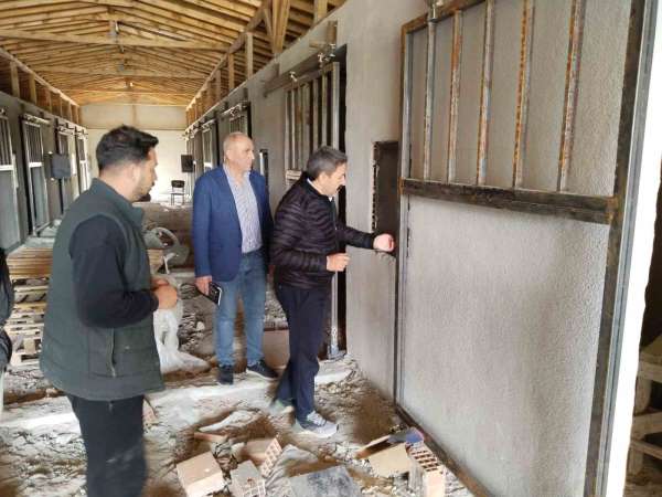 36 Atlık Barınak Projesi'nde çalışmalar devam ediyor