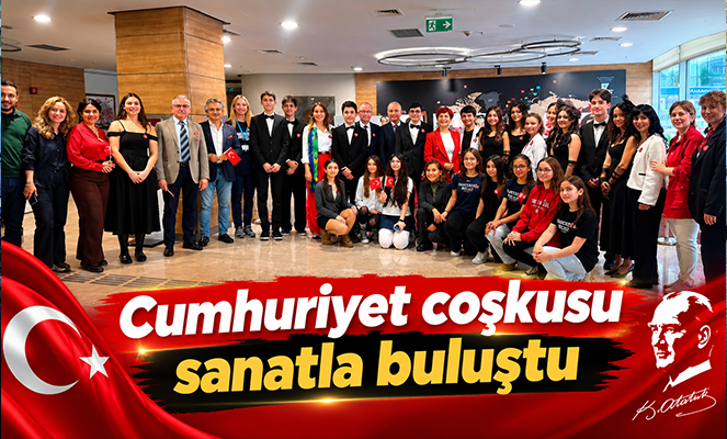 Cumhuriyet coşkusu sanatla buluştu