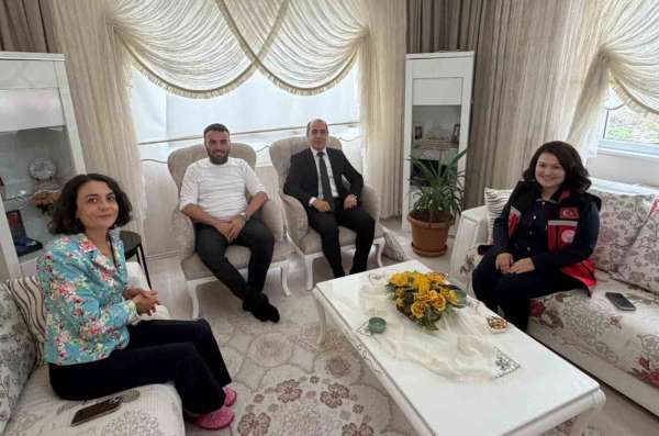 Bilecik'te şehit ailesine vefa ziyareti
