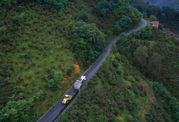 Ordu'da 25 yıllık yol sorunu çözülüyor