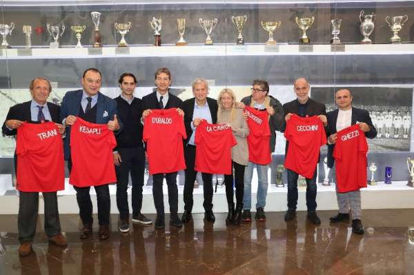 İtalyan gazeteciler, milli takım tesislerine hayran kaldı 