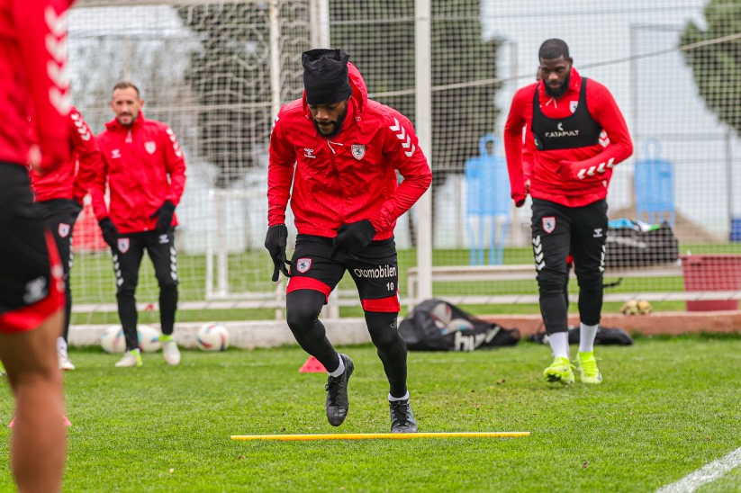 Samsunspor, Sipay Bodrum FK hazırlıklarını sürdürdü