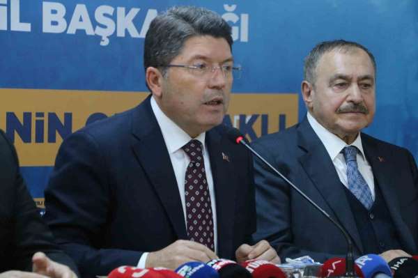 Bakan Tunç: '41 yıldan bu yana mücadele ettiğimiz terör belasından kurtulmanın inşallah eşiğindeyiz'